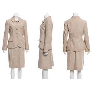 Vintage CHANEL Suite Authentic Tweed 2 pieces set
